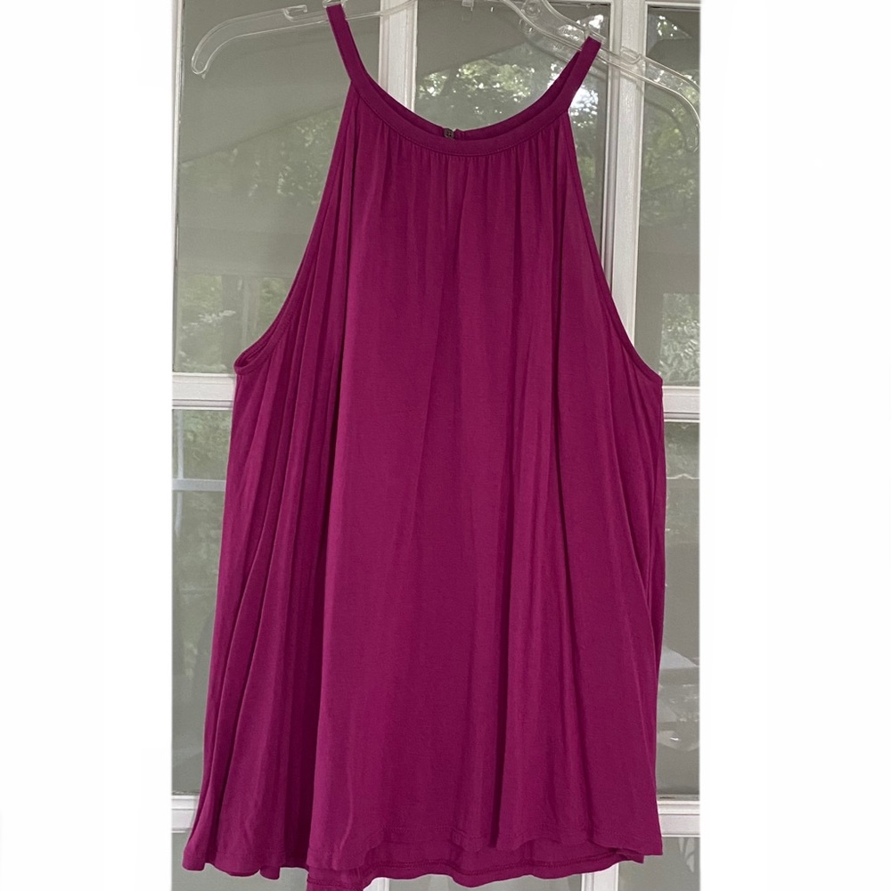 Loft Hot Pink Top - Medium